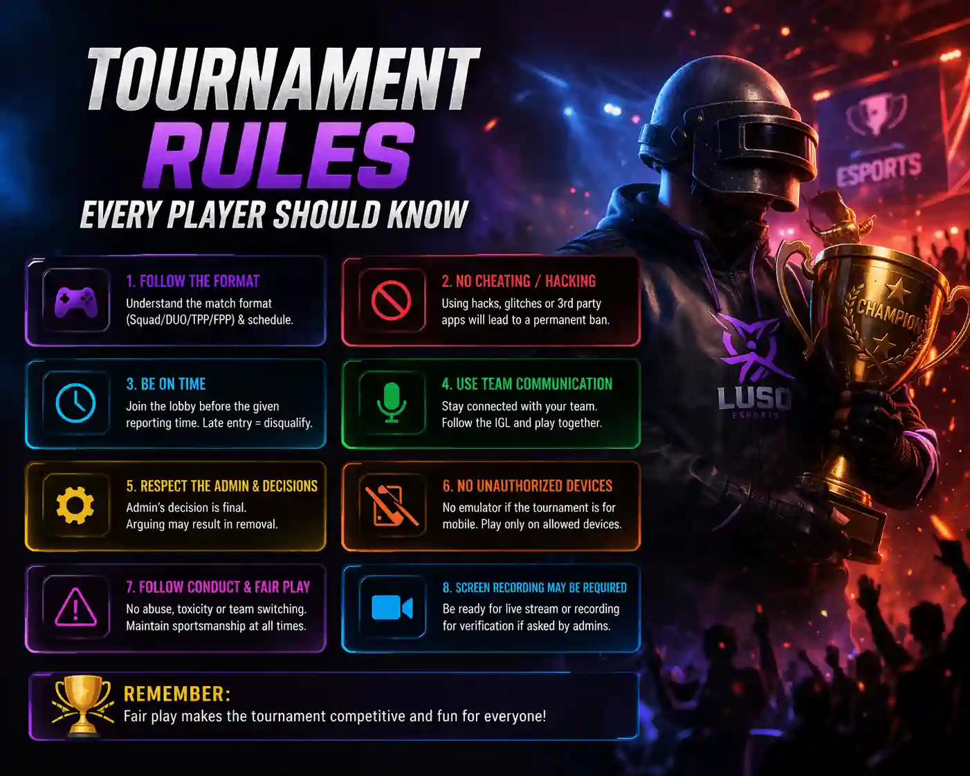 Tournament Rules