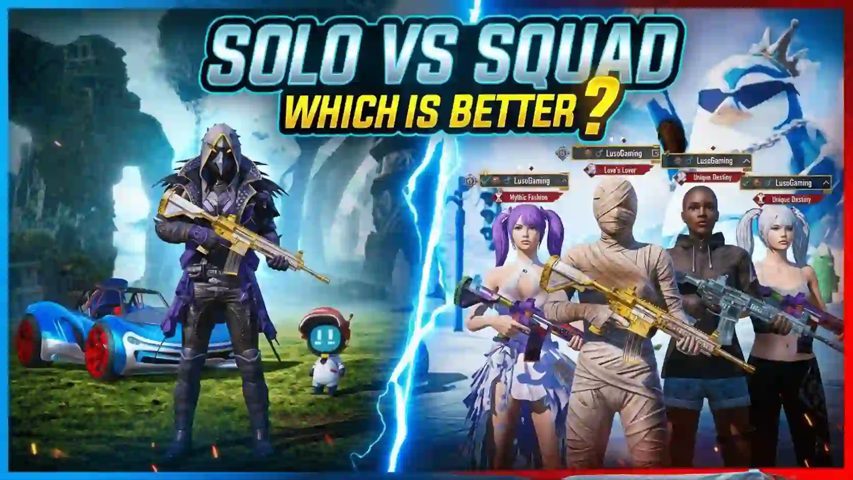 Solo vs Squad
